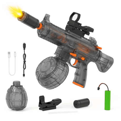 Puşcă cu apă electrică AK47 IdealTI®, jet 10M, jucărie de vară pentru copii