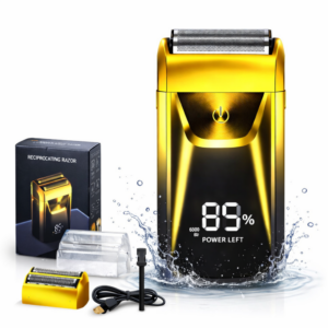 Aparat de Ras Electric Profesional Shaver S600 ProCut IdealTI® | 2 Lame Inox, 3 Viteze, Display LED, IPX7, USB