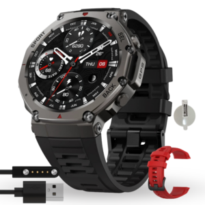 Smartwatch Bărbați IdealTI® AMOLED 1.43” cu GPS | Apel Bluetooth, 10ATM, Autonomie 60 Zile